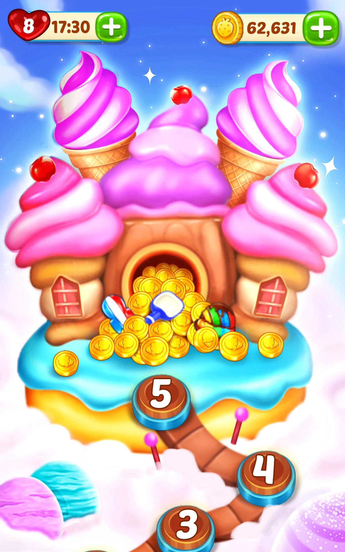 Ice Cream Paradise: Match 3 screenshot
