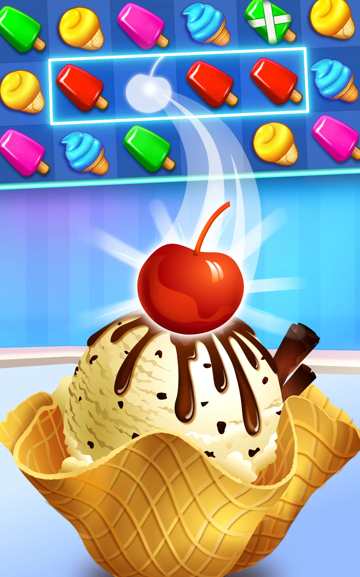 Ice Cream Paradise: Match 3 screenshot