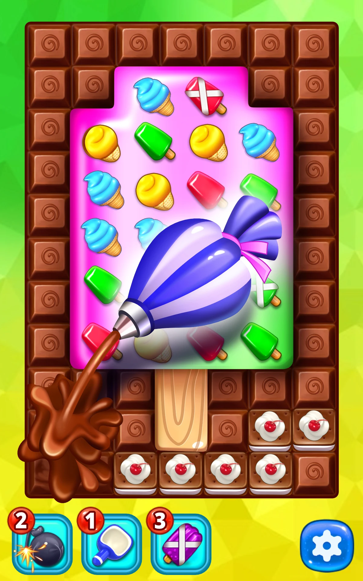 Ice Cream Paradise: Match 3 screenshot