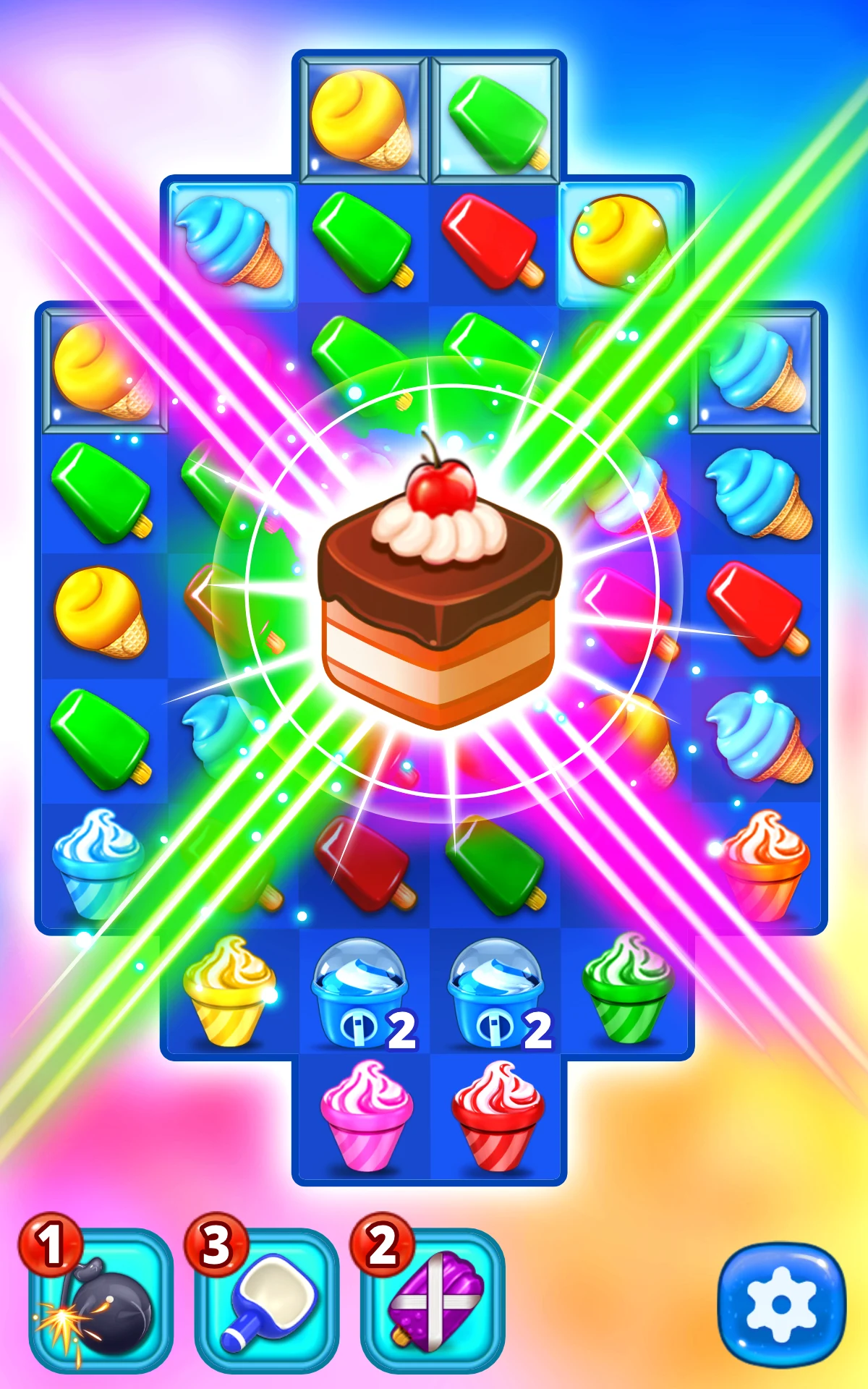 Ice Cream Paradise: Match 3 screenshot